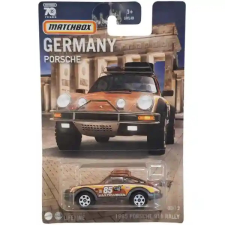 Mattel Matchbox 1985 Porsche 911 Rally kisautó autópálya és játékautó