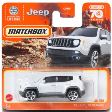 Mattel Matchbox: 19 Jeep Renegade kisautó autópálya és játékautó