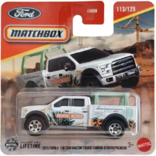 Mattel Matchbox 2015 Ford F-150 Contractor Truck kisautó autópálya és játékautó