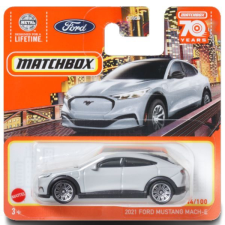 Mattel Matchbox: 2021 Ford Mustang Mach-E kisautó autópálya és játékautó