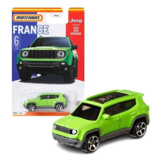 Mattel Matchbox: Franciaország kollekció - Jeep Renegade kisautó autópálya és játékautó
