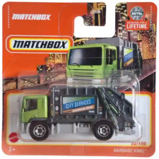 Mattel Matchbox Garbage King kukásautó kisautó autópálya és játékautó