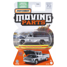 Mattel Matchbox Moving Parts: 1964 Chevy C10 Pickup kisautó - Ezüst autópálya és játékautó