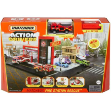 Mattel Matchbox: Park & Play garázs játékszett kisautóval (HBL60/HBD74) (HBL60/HBD74) autópálya és játékautó