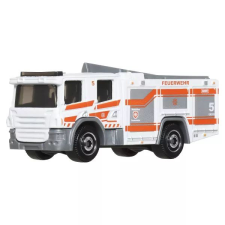 Mattel Matchbox: Scania P 360 Fire Truck kisautó papírdobozban autópálya és játékautó