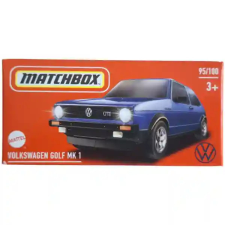 Mattel Matchbox Volkswagen Golf MK 1 kisautó autópálya és játékautó