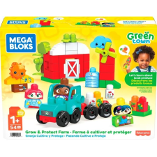 Mattel Mega Bloks Green Town ökofarm 54 db-os (HDL07) (HDL07) készségfejlesztő