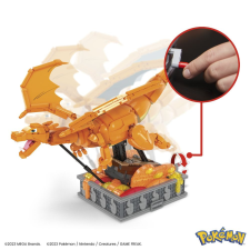 Mattel MEGA Construx Pokemon kompatibilis építőjáték mozgatható Charizard barkácsolás, építés