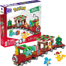 Mattel MEGA Pokémon Karácsonyi mozdony 373 darabos építőkészlet makett