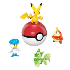 Mattel MEGA Pokémon Paldea csapat 4 darabos figura játékfigura