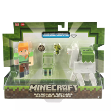 Mattel Minecraft: Craft-a-Block dupla csomag - Alex és láma figura játékfigura