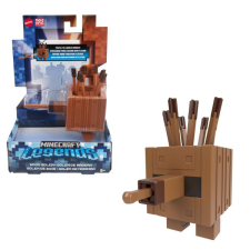 Mattel Minecraft Legends: Mozgatható figura, 8 cm - Fagólem játékfigura