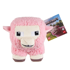 Mattel Plyšák Minecraft - Pink Sheep 20cm plüssfigura