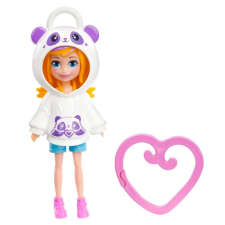 Mattel Polly Pocket Friend Clips - Panda medál játékfigura