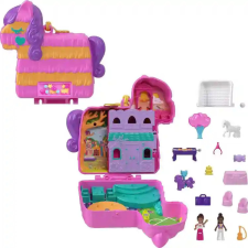 Mattel Polly Pocket lovas pinyáta parti játékkészlet játékfigura