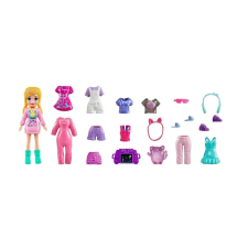 Mattel Polly Pocket Öltöztetős divatbaba - Játékos készlet (HKV88/HRD60) játékfigura