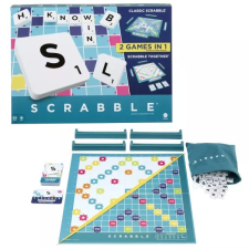 Mattel Scrabble 2 az 1-ben Original és társasjáték társasjáték