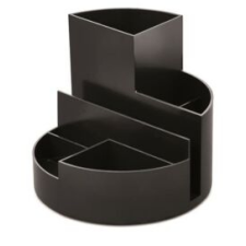 Maul Írószertartó, újrahasznosított, MAUL "Roundbox", fekete írószertartó