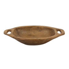 Mauro Ferretti Tray wan teak 37x26,5x7cm dekorációs kellék