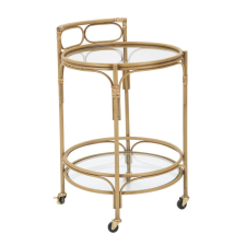 Mauro Ferretti Trolley panama round ø 51x74cm bútor