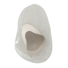 Mauro Ferretti Wall lamp ocean silver 21x8x31cm világítás