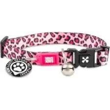 Max &amp; Molly Smart ID macskanyakörv - Leopard Pink - 1 size nyakörv, póráz, hám macskáknak