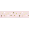 Max Bringmann KG Folia mintás ragasztószalag (5m x 15mm) rózsaszín, arany kockás, Washi Tape