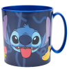 Max-F Disney Stitch mikrózható műanyag bögre - 390 ml
