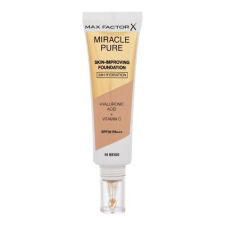Max Factor Miracle Pure Skin-Improving Foundation SPF30 alapozó 30 ml nőknek 55 Beige smink alapozó