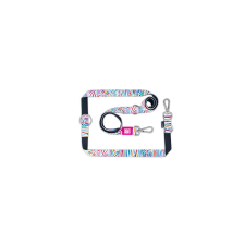 Max & Molly multi-póráz - Magic Zebra - XS nyakörv, póráz, hám kutyáknak