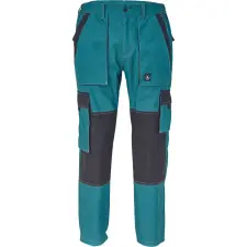  MAX SUMMER LADY nadrág petrol/fekete 44 munkaruha