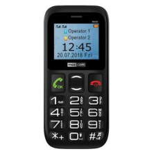Maxcom MM426 SE Dual Sim mobiltelefon extra nagy gombokkal, vészhívóval fekete mobiltelefon
