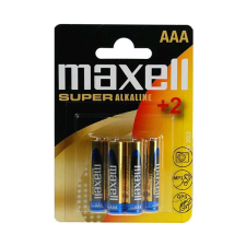 Maxell Alkáli AAA ceruza elem (6db / csomag)  (LR03) (Maxell Alk&#225;li AAA ceruza elem (6db / cso) - Mini ceruzaelem (AAA) ceruzaelem
