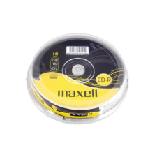 Maxell CD-R80 52x shrink 10 db/henger Maxell írható és újraírható média
