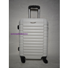  Maxell közepes méretű fehér bőrönd, 65cmx45cmx26cm-keményfalú
