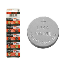 Maxell LR44 Alkáli Gombelem 10db/csomag gombelem