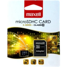 Maxell Memóriakártya MicroSDHC 8GB X-Series + Adapter Class10 memóriakártya