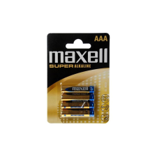 Maxell Super Alkáli AAA ceruza elem (4db / csomag) (LR03) (790336.04.EU) (790336.04.EU) ceruzaelem