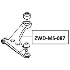 MAXGEAR első tengely bal lengőkar kerékfelfüggesztés Mitsubishi Lancer autóalkatrész