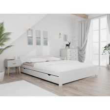 Maxi Drew IKAROS ágy 160 x 200 cm, fehér Ágyrács: Ágyrács nélkül, Matrac: Somnia 17 cm matrac ágy és ágykellék