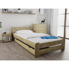 Maxi Drew Laura ágy 120 x 200 cm, fenyőfa Ágyrács: Lamellás ágyrács, Matrac: Somnia 17 cm matrac ágy és ágykellék