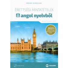 Maxim Kiadó Érettségi mintatételek angol nyelvből /80 középszintű tétel 2017. tankönyv
