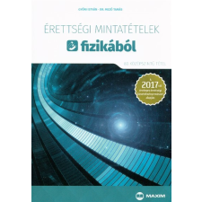 Maxim Kiadó Érettségi mintatételek fizikából /80 középszintű tétel tankönyv