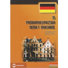 Maxim Könyvkiadó 15 próbanyelvvizsga német nyelvből nyelvkönyv, szótár