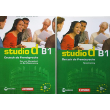 Maxim Könyvkiadó Studio D B1 Kurs-Und Übungsbuch + Studio D B1 Sprachtraining (CD mellékletel) - Funk-Kuhn-Demme antikvárium - használt könyv