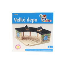 Maxim nagy vonatraktár ajtók nélkül vágány