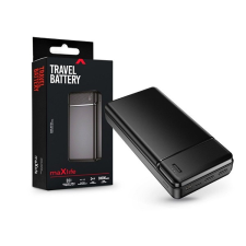  Maxlife TF-0167 30000mAh fekete powerbank power bank