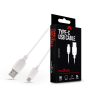 Maxlife TF-0174 1m Type C 3A fehér adat- és töltőkábel