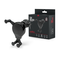 Maxlife univerzális szellőzőrácsba illeszthető autós tartó - Maxlife MXCH-06 CarHolder - fekete mobiltelefon kellék