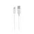 Maxlife USB - USB Type-C adat- és töltőkábel 1 m-es vezetékkel - Maxlife USB Type-C Cable - 5V/3A - fehér